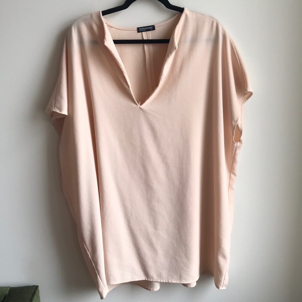 American Apparel Pink Tunic Dress